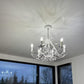 Chloe Crystal Chandelier in White