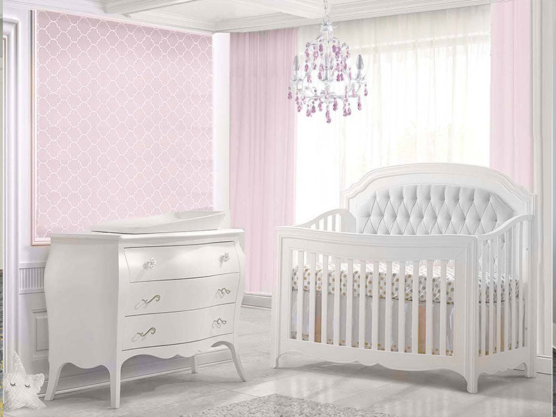 White chandelier 2024 for nursery